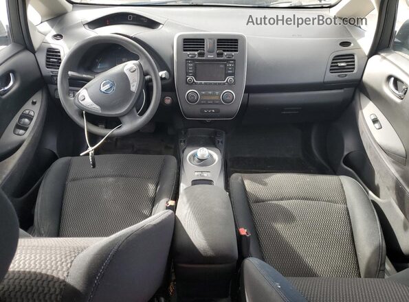 1N4BZ0CP9HC300045 2017 NISSAN LEAF Gray 