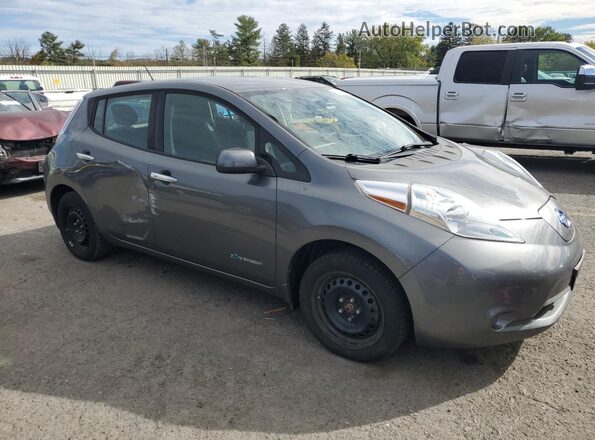 1N4BZ0CP9HC300045 2017 NISSAN LEAF Gray 