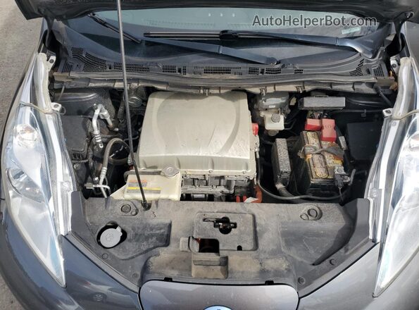 1N4BZ0CP9HC300045 2017 NISSAN LEAF Gray 