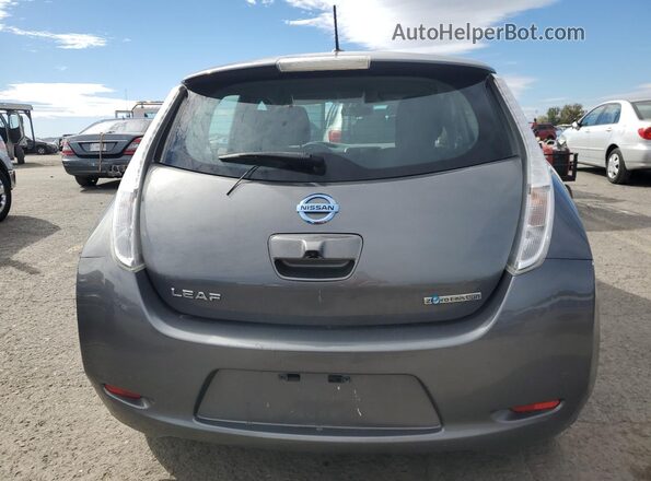 1N4BZ0CP9HC300045 2017 NISSAN LEAF Gray 