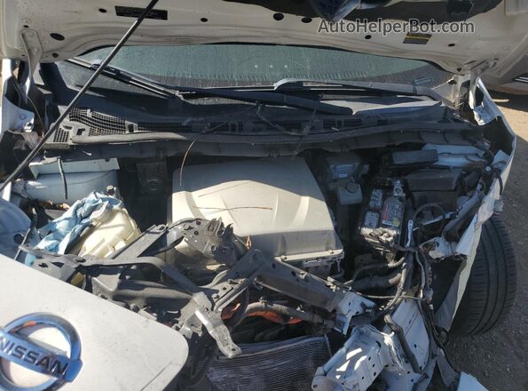 1N4BZ0CPXGC313949 2016 NISSAN LEAF White Widok wnętrza z tyłu