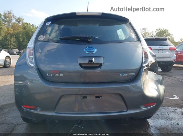 1N4BZ0CPXHC305884 2017 NISSAN LEAF Gray წინა ხედი