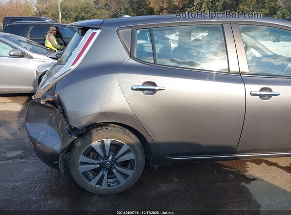 1N4BZ0CPXHC305884 2017 NISSAN LEAF Gray 