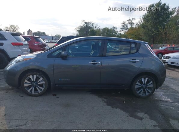1N4BZ0CPXHC305884 2017 NISSAN LEAF Gray სალონის 360-გრადუსიანი ხედი