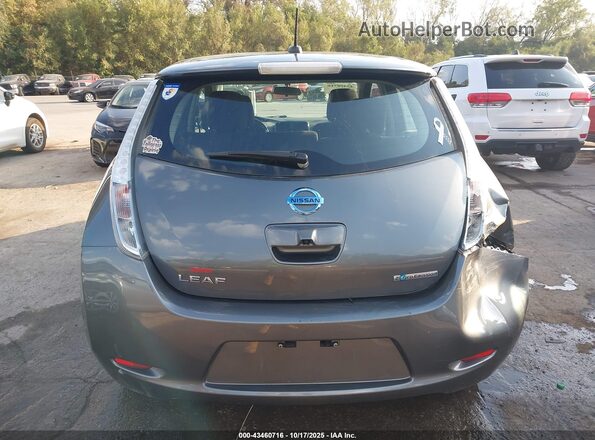 1N4BZ0CPXHC305884 2017 NISSAN LEAF Gray 