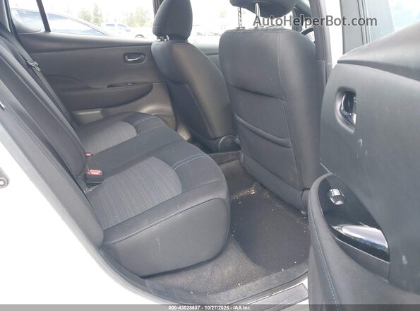 1N4BZ1CP0LC301826 2020 NISSAN LEAF White VIN კოდის სტიკერის ხედი