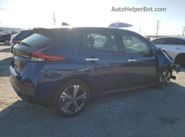 1N4BZ1CP1LC306954 2020 NISSAN LEAF Blue Tył prawy