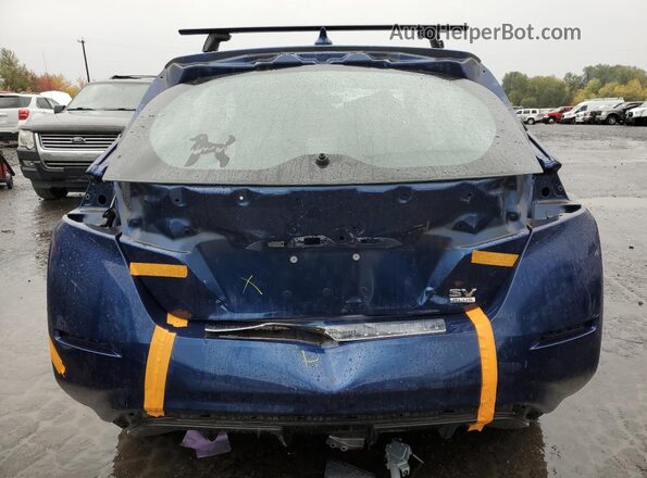 1N4BZ1CP6KC319505 2019 NISSAN LEAF Blue Widok z tyłu