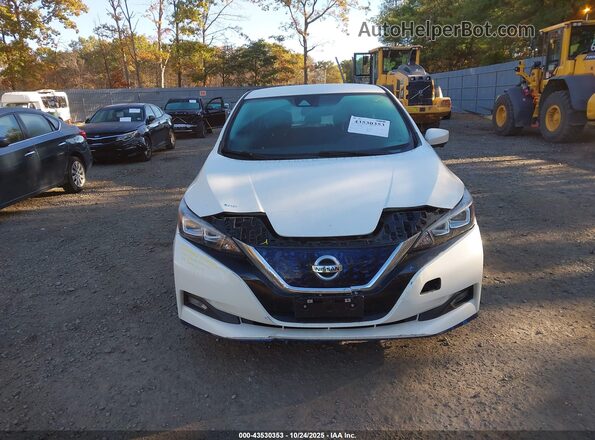 1N4BZ1CV2NC551280 2022 NISSAN LEAF Белый Вид щитка приборов