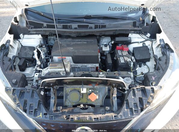 1N4BZ1CV2NC551280 2022 NISSAN LEAF Белый Вид сзади