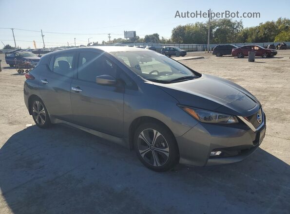 1N4BZ1CV3MC552842 2021 NISSAN LEAF Silver Առջևի աջ