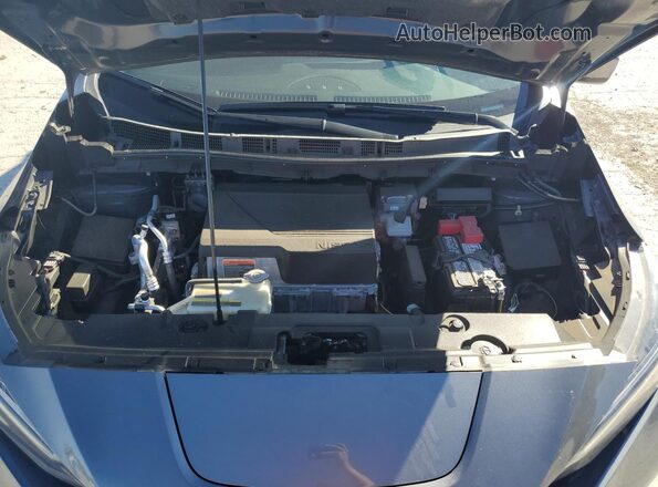 1N4BZ1CV3MC552842 2021 NISSAN LEAF Silver Շարժիչի բաժամունքի տեսք