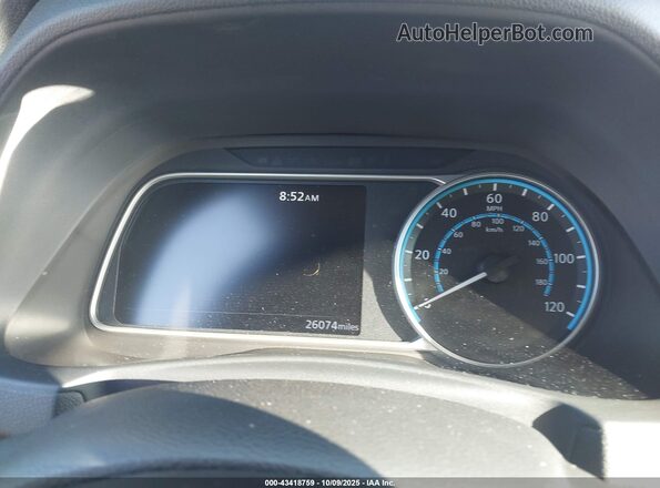 1N4BZ1CV6MC556531 2021 NISSAN LEAF Black Հետևի նստատեղերի տեսք