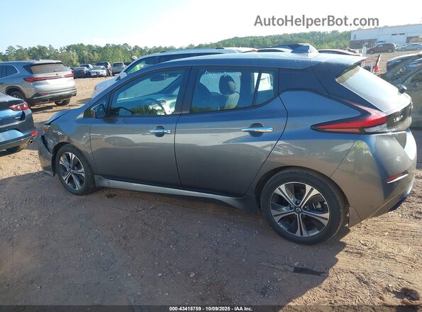 1N4BZ1CV6MC556531 2021 NISSAN LEAF Black Սալոնի 360 աստիճան տեսք
