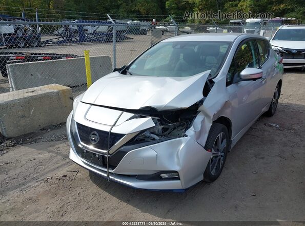 1N4BZ1DP3LC307747 2020 NISSAN LEAF Silver Передня ліва чверть