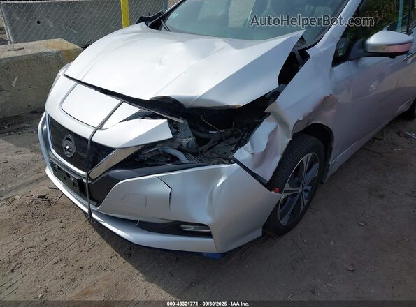 1N4BZ1DP3LC307747 2020 NISSAN LEAF Silver Вид спереду