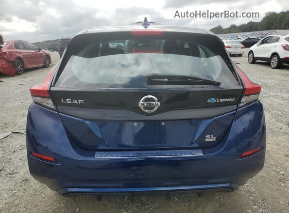 1N4BZ1DP8LC304830 2020 NISSAN LEAF Blue Rear view