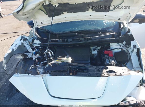 1N4CZ1CV1PC553593 2023 NISSAN LEAF White Vista trasera