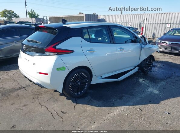 1N4CZ1CV1PC553593 2023 NISSAN LEAF White Trasero derecho