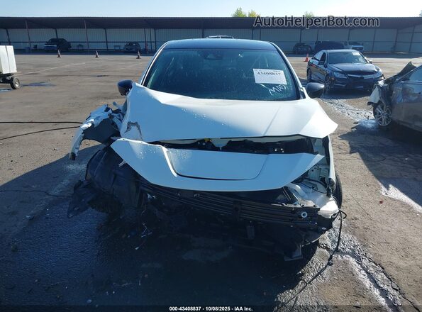 1N4CZ1CV1PC553593 2023 NISSAN LEAF White Vista interior trasera