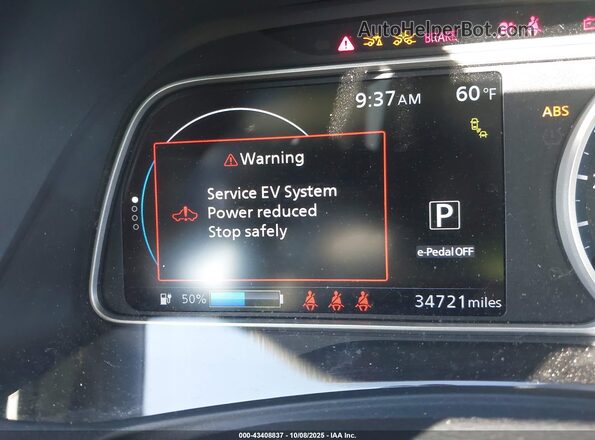 1N4CZ1CV1PC553593 2023 NISSAN LEAF White 