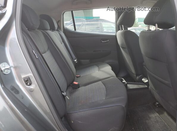 1N4CZ1CV2SC557208 2025 NISSAN LEAF Gray Вид задньої частини салону