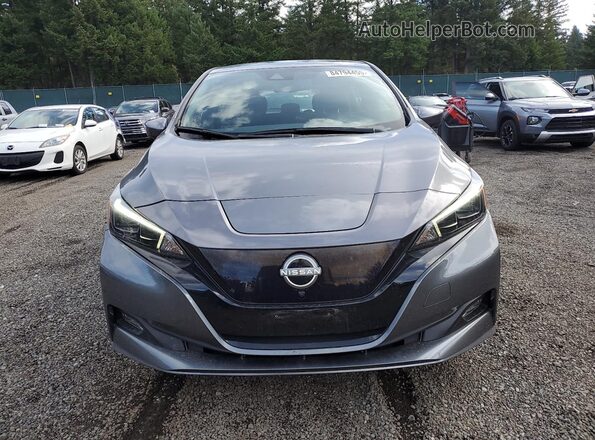 1N4CZ1CV2SC557208 2025 NISSAN LEAF Gray Вид спереду