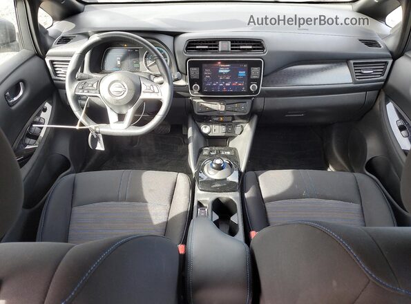 1N4CZ1CV2SC557208 2025 NISSAN LEAF Gray Вид панелі приладів