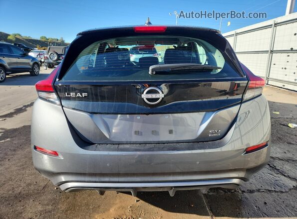 1N4CZ1CV5SC567022 2025 NISSAN LEAF Gray უკანა ხედი