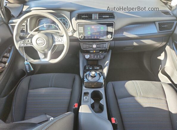 1N4CZ1CV5SC567022 2025 NISSAN LEAF Gray წინა პანელის ხედი