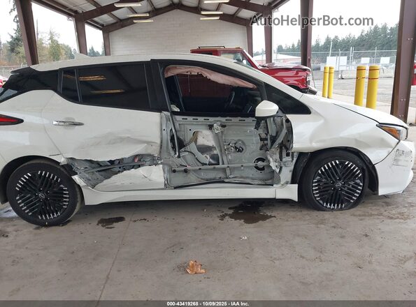 1N4CZ1CV6PC551340 2023 NISSAN LEAF White Vista frontal