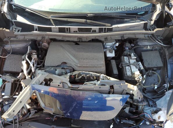 1N4CZ1CV6SC564971 2025 NISSAN LEAF Blue Vista interior trasera