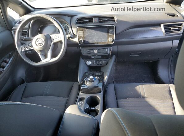1N4CZ1CV8SC563336 2025 NISSAN LEAF Charcoal Вид панелі приладів