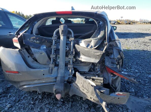 1N4CZ1CV8SC563336 2025 NISSAN LEAF Charcoal Вид наклейки з VIN-кодом