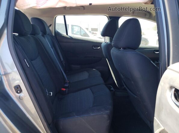1N4CZ1CV9PC561232 2023 NISSAN LEAF Серый Вид задней части салона