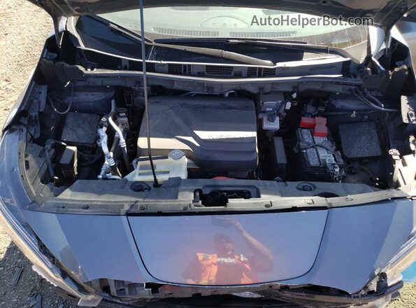 1N4CZ1CV9PC561232 2023 NISSAN LEAF Серый Вид подкапотного пространства