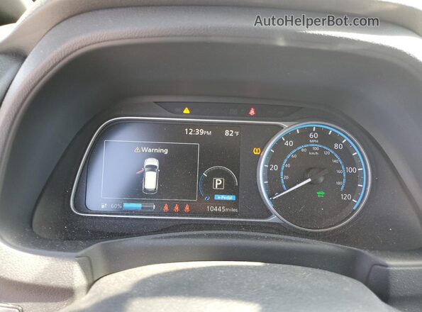 1N4CZ1CV9SC562941 2025 NISSAN LEAF Silver ხელსაწყოთა პანელის ხედი