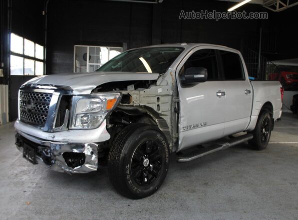 1N6AA1E59JN542727 2018 NISSAN TITAN Серебряный 