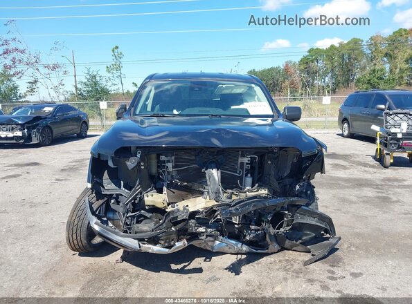 1N6AA1EC3NN107352 2022 NISSAN TITAN Black Rear interior view