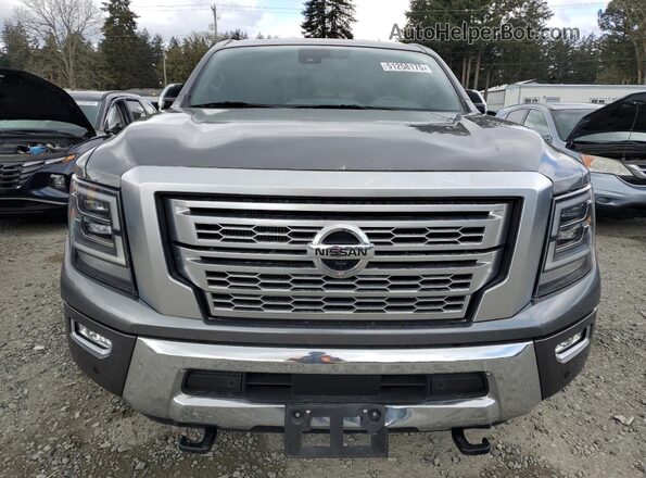1N6AA1FB0NN107850 2022 NISSAN TITAN Gray 