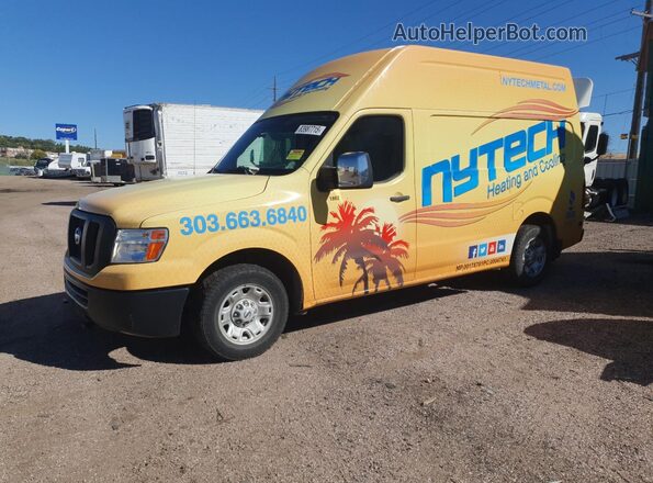 1N6AF0LY0JN813182 2018 NISSAN NV Желтый 