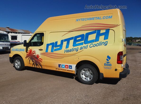 1N6AF0LY0JN813182 2018 NISSAN NV Желтый 