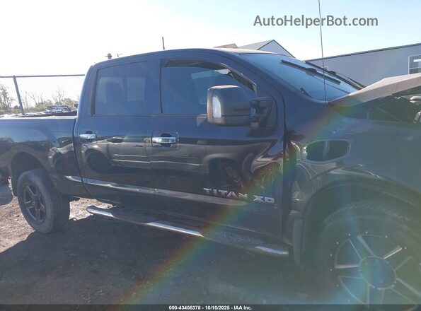1N6BA1F39HN528449 2017 NISSAN TITAN XD Black Սալոնի հետևի տեսք