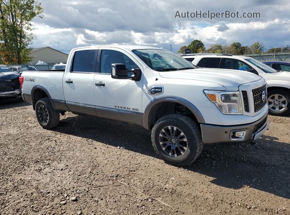 1N6BA1F49KN511134 2019 NISSAN TITAN White Передня права чверть