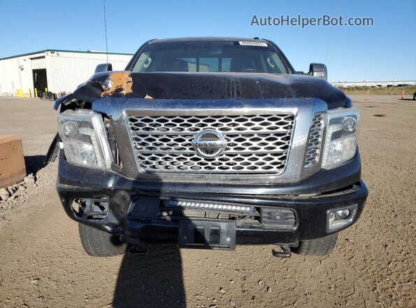 1N6BA1F4XGN503003 2016 NISSAN TITAN Черный Вид спереди