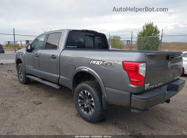 1N6BA1F4XJN514817 2018 NISSAN TITAN XD Gray Задня ліва чверть