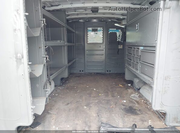 1N6BF0KY7MN809382 2021 NISSAN NV CARGO NV2500 HD White Vista de la etiqueta del VIN