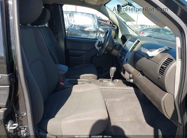 1N6ED0CE3MN721758 2021 NISSAN FRONTIER Black წინა სალონის ხედი