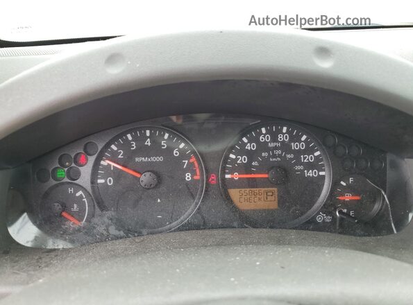 1N6ED0CE5LN725549 2020 NISSAN FRONTIER White Instrument cluster view