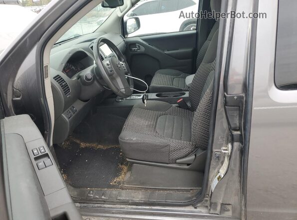 1N6ED0CE7MN721553 2021 NISSAN FRONTIER Gray წინა სალონის ხედი